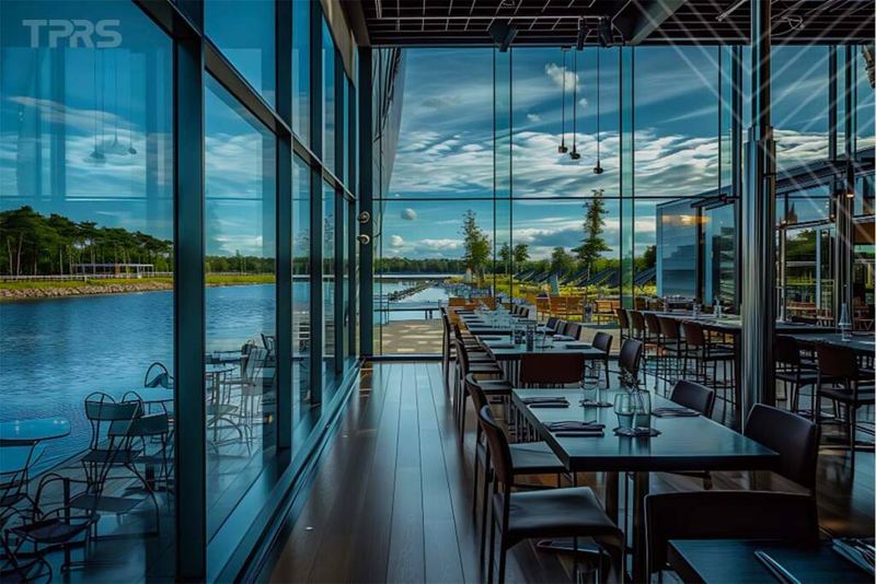 Glass Applications in Restaurants, Cafes, and Food Courts