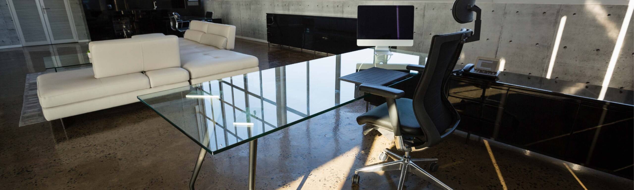 Glass table tops