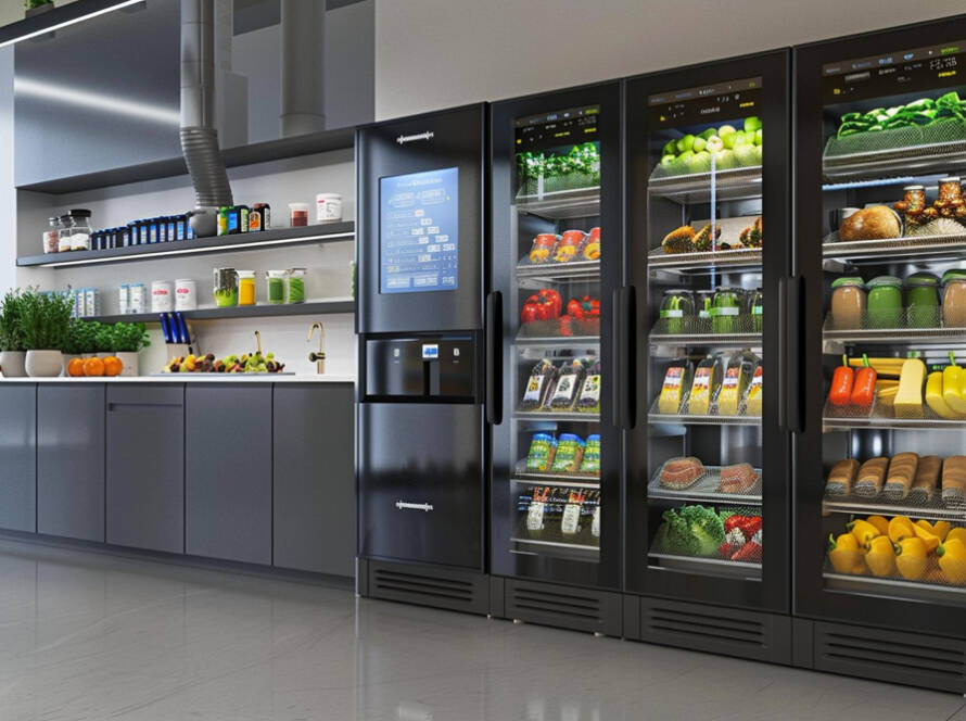 GLASS DOOR COMMERCIAL FREEZERS