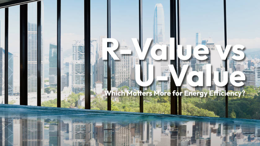 difference between R‑Value and U‑Value