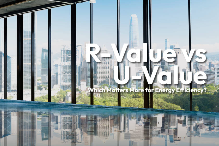 difference between R‑Value and U‑Value