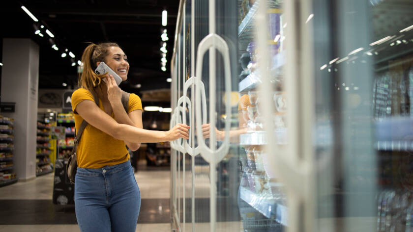 Walk In Cooler Glass Doors