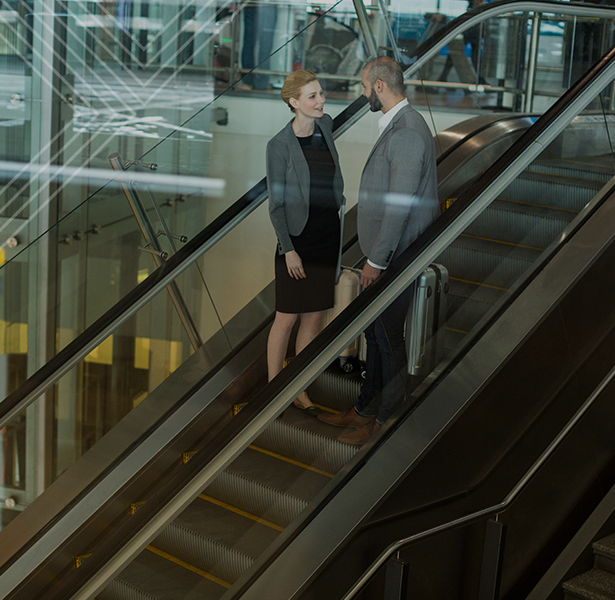 Escalator Railings