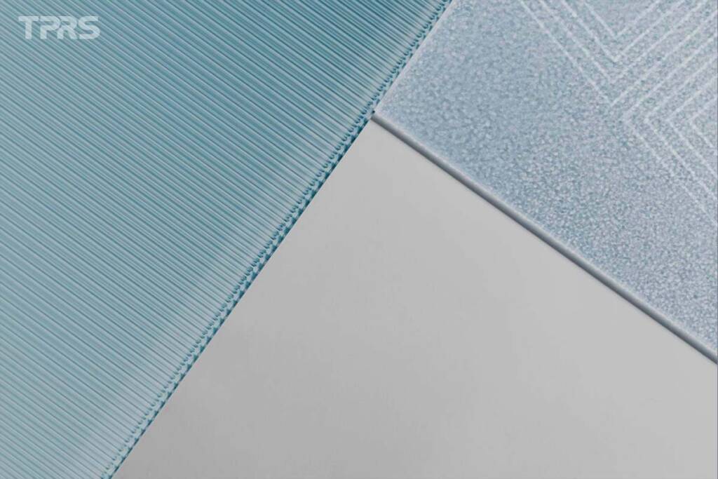 Frosted and Patterned Glass